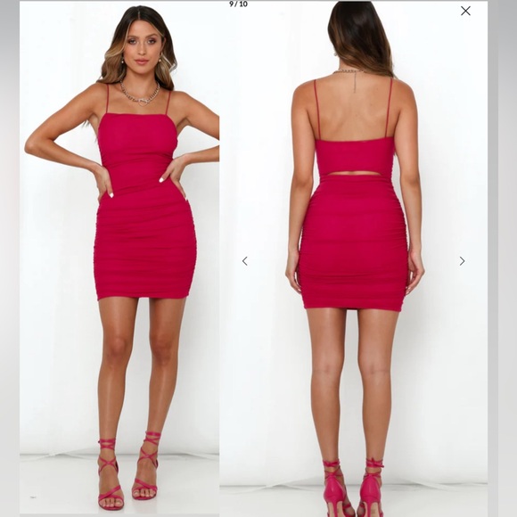 Hello Molly Dresses & Skirts - HELLO MOLLY FAVORITE THINGS DRESS ROSE SIZE S